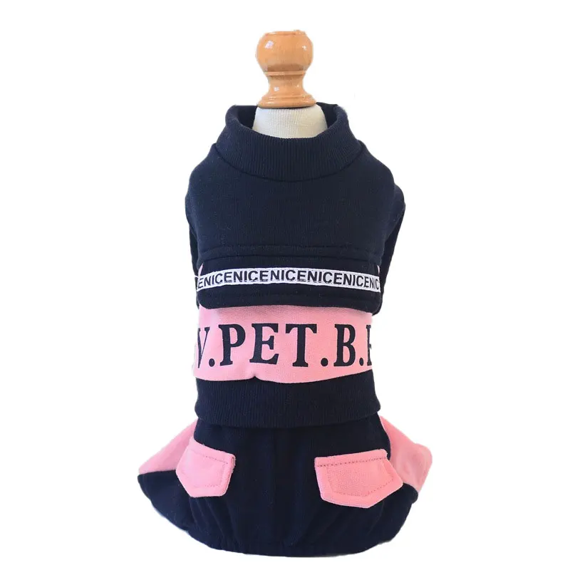 Pet Dog Jumpsuit Pajamas Kitten Puppy Jacket Costume Coat Bodysuit Homewear Yorkies Bodysuit Overalls For Small Middle Dogs Cats