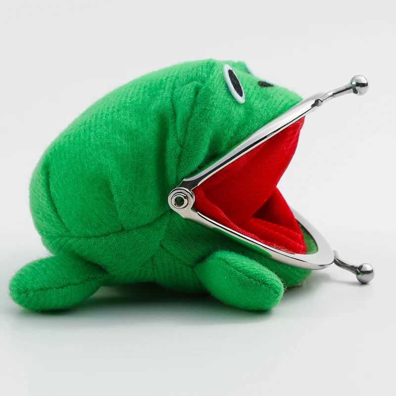 Trending Products Adorable Anime Frog Wallet Coin Purse Key Chain Cute Plush Frog Carto Cosplay Purse for Women Bag AccessorieXJ241111