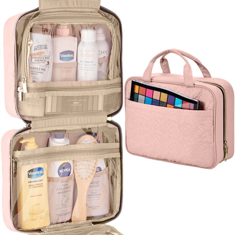 LLLM502 Women Makeup bag Waterproof Travel Large Capacity Toiletry Bag Foldable Portable Storage Washing Bags APJ502