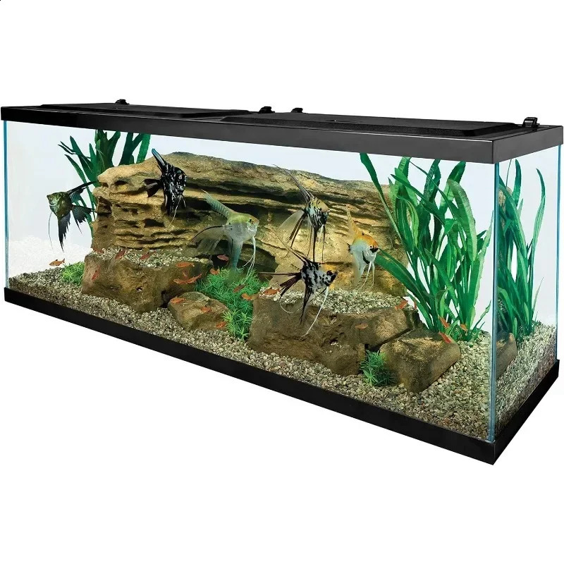 Tetra Glass aquarium fish tank Fish Aquatic Pet Supplies Aquariums aquarium tank Suitable for living room viewing platform 240910