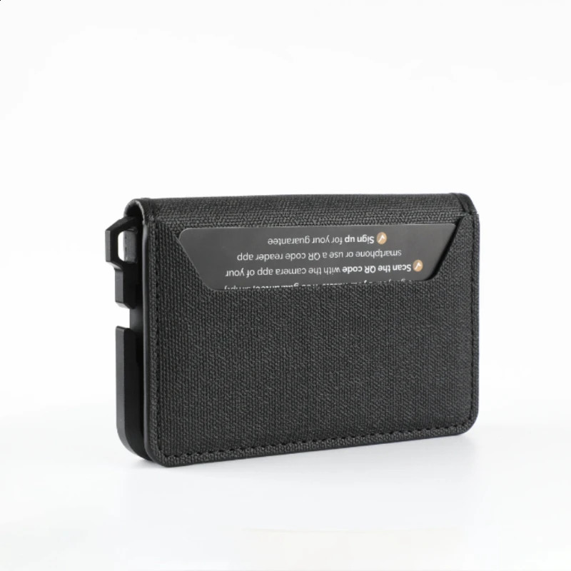 leather RFID aluminum alloy card holder multi-function minimalist with outdoor metal bottle opener wallet 240904