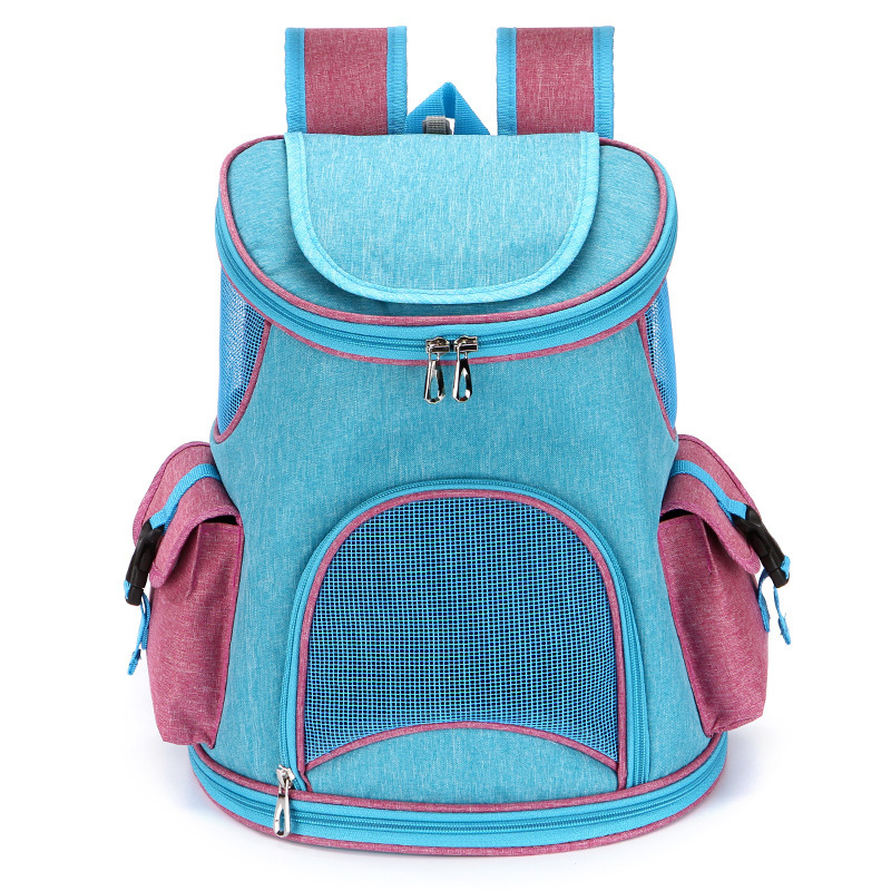 Halloween New pet backpack for dogs to go out portable folding pet bag for cats chest bag with double-sided side pockets cat bag