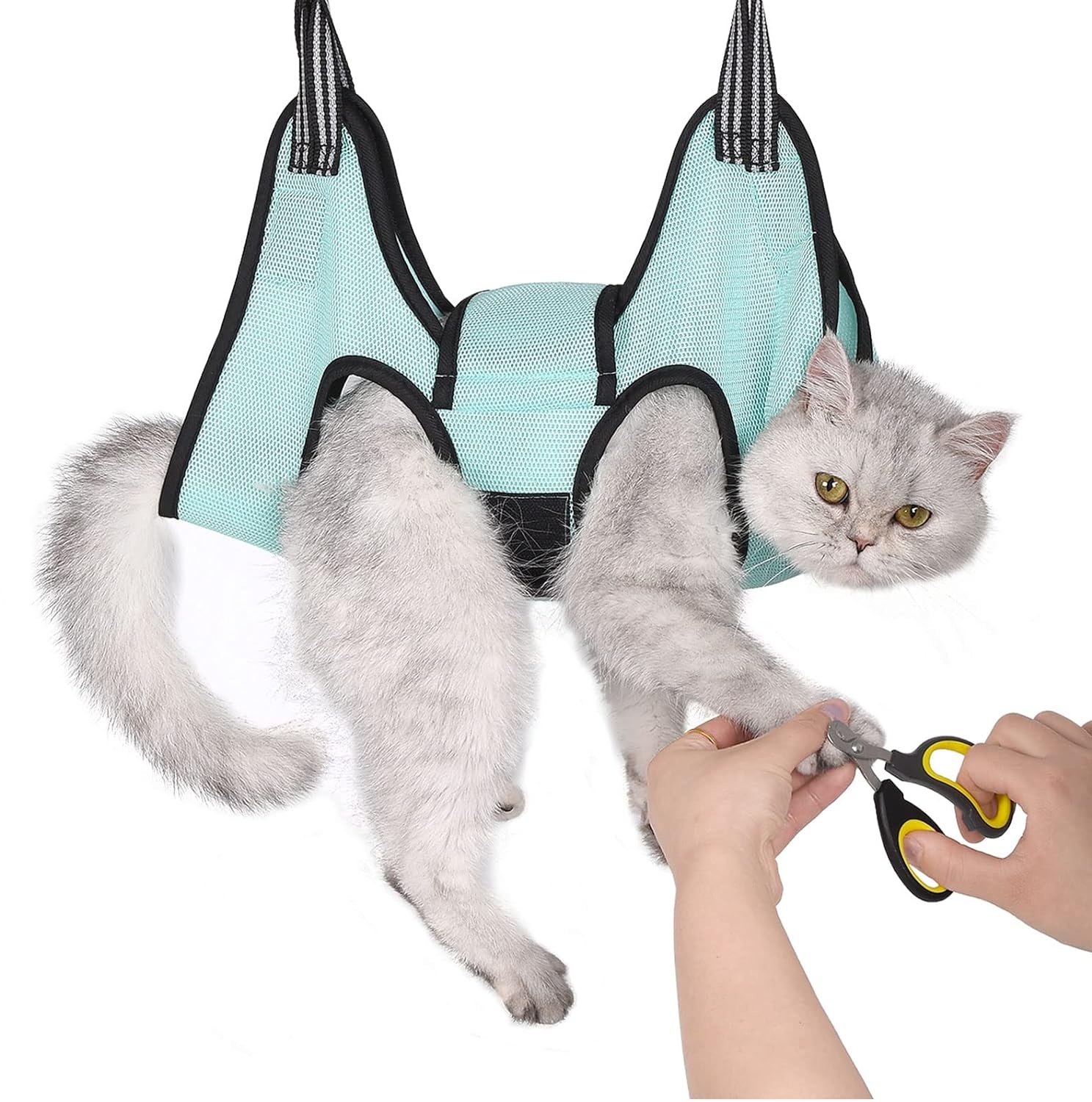 2026 New Dog Grooming Hammock Fixed Bath For Nail Cutting Anti Scratch Trimming Restraint Bag Cat Beauty Hanging Pet Supplies Free Shipping