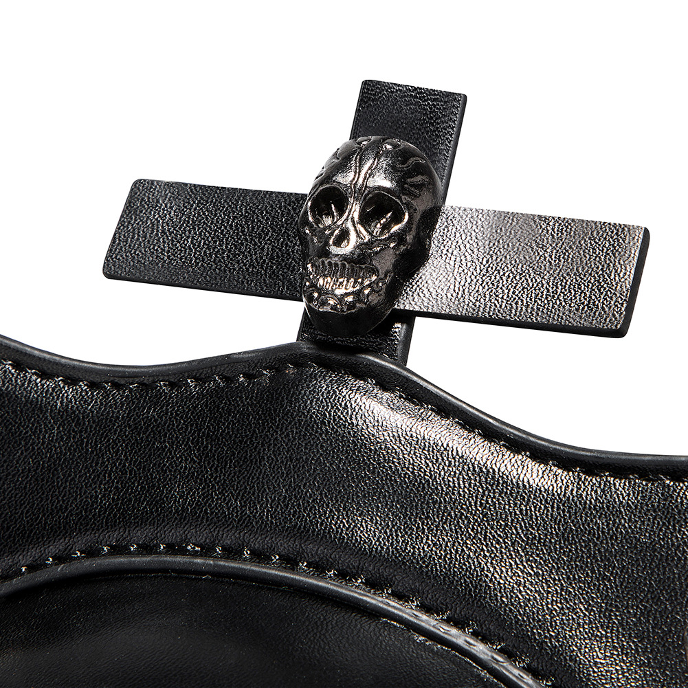 Shoulder Women 3 Halloween Bags Skull Shape Small Handbag Purses Gifts Outdoor Indoor Party Decoration