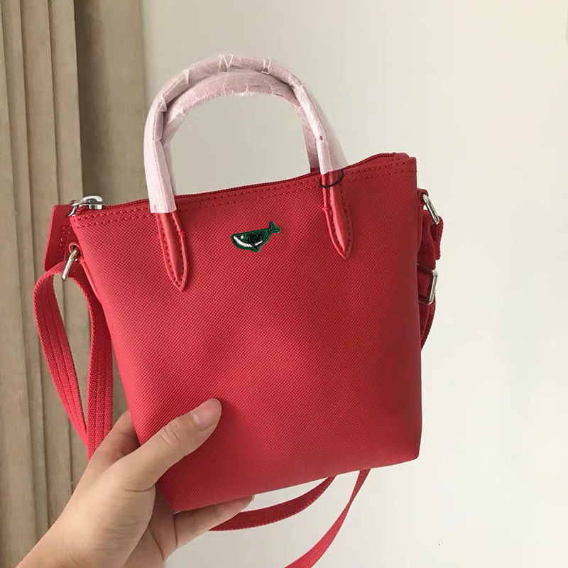 Short handled French new crocodile tote one shoulder portable dumpling mobile phone bag, mini diagonal cross women's bag