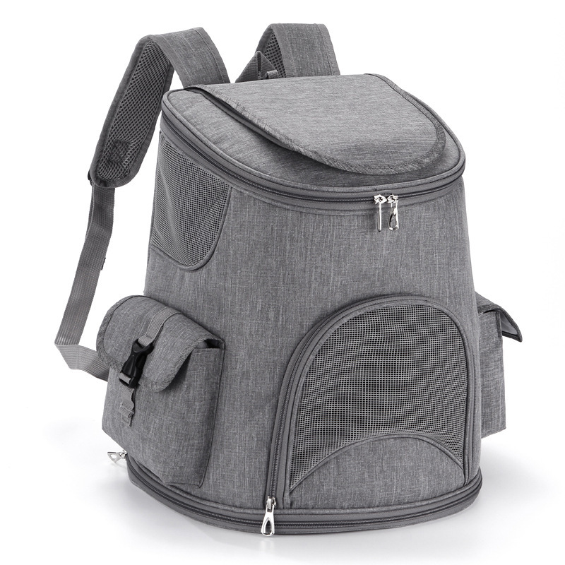 Halloween New pet backpack for dogs to go out portable folding pet bag for cats chest bag with double-sided side pockets cat bag