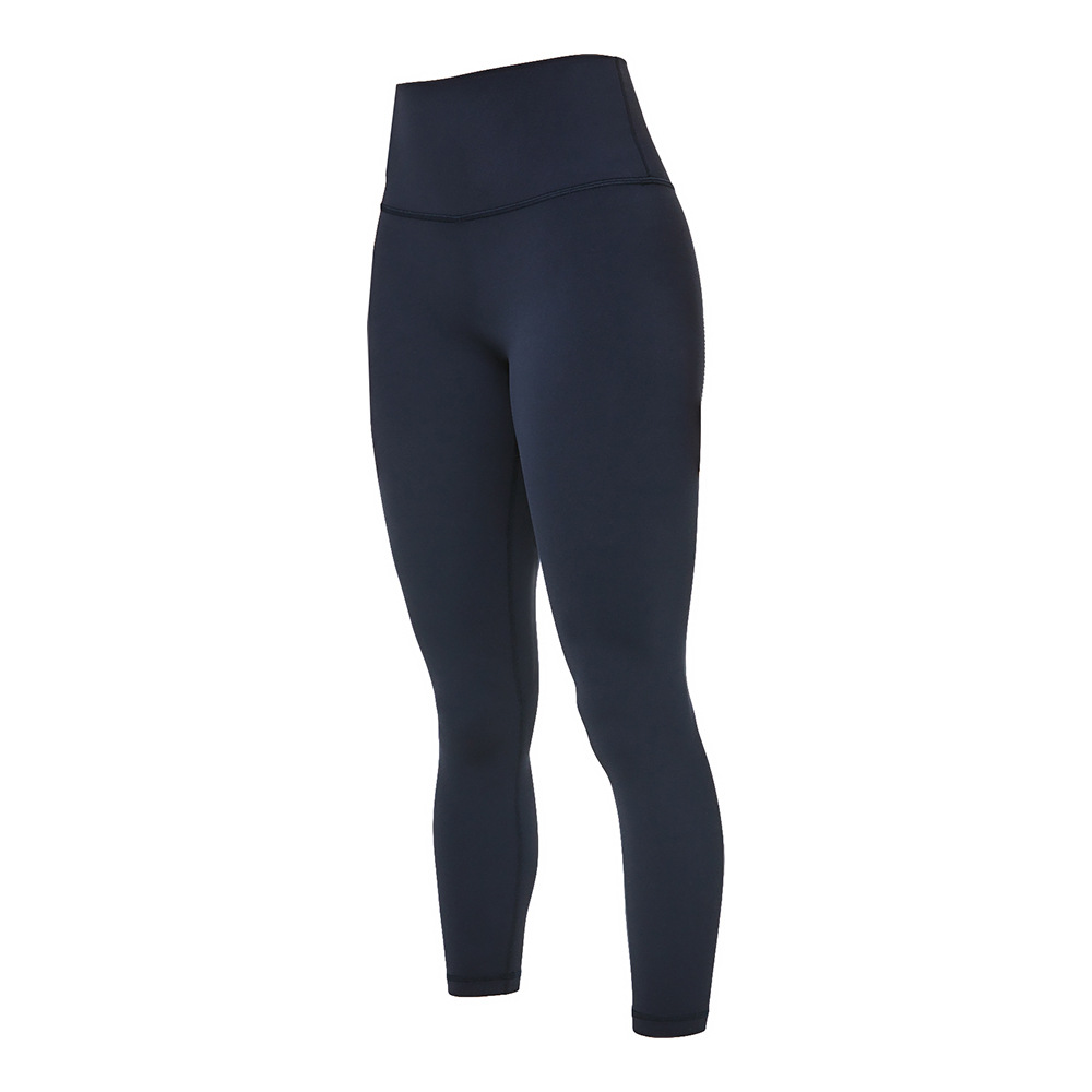 Women's Yoga Legging Wear Sports Lady's No Embarrassment Line Pants Fitness Leggings Soft High Waist Hip Lift Elastic Sports Pants