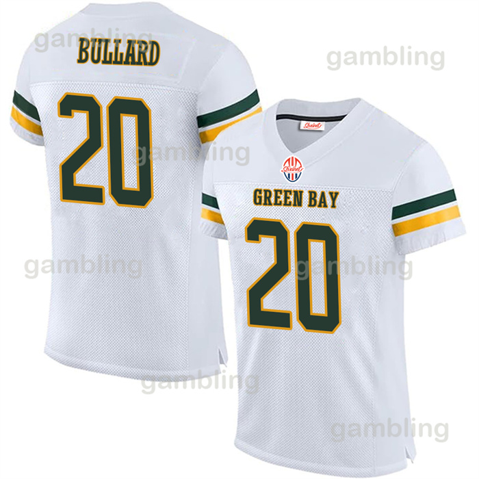 Personalized Football Jerseys 10 Love Christian 12 Rodgers Aaron Jones Dillon Randall Cobb Quay Walker 4 Favre All ed Name and Number
