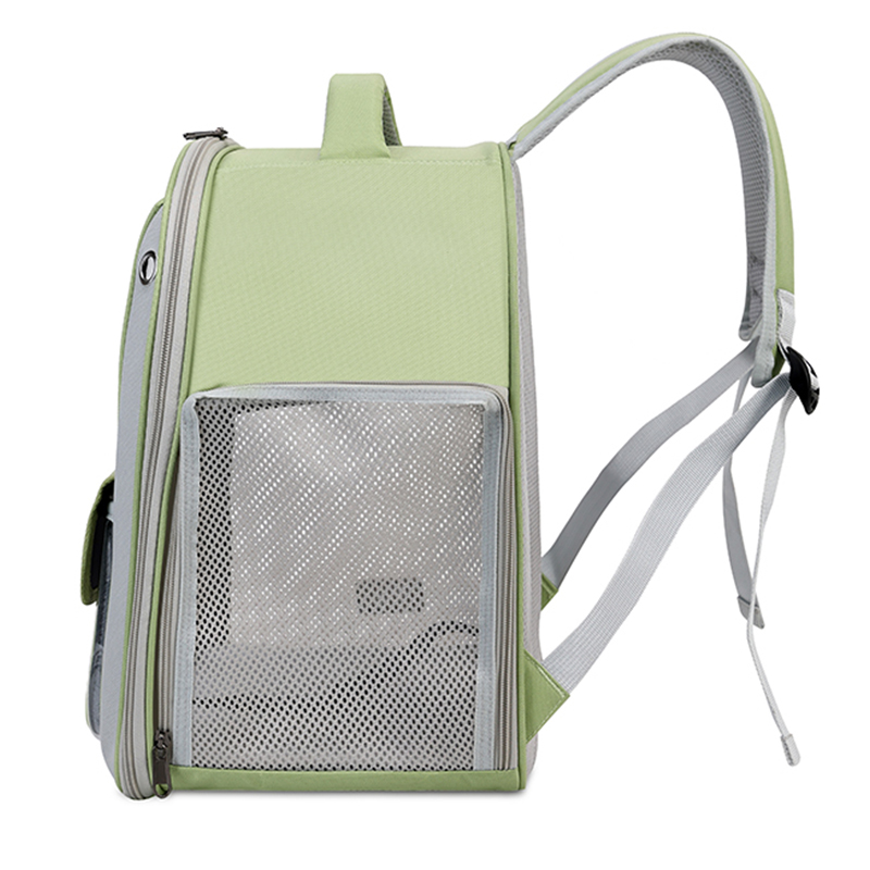 Cat Carriers Cat Backpack Breathable Mesh Dog Backpack Foldable Large Capacity Cat Carrying Bag Outdoor Travel Bag Pet Supplies