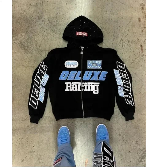 Super Shin Star Harajuku Printed Hoodie for Men and Women Fashion Hip Hop Street Aesthetics Pop Sports Shirt 240904