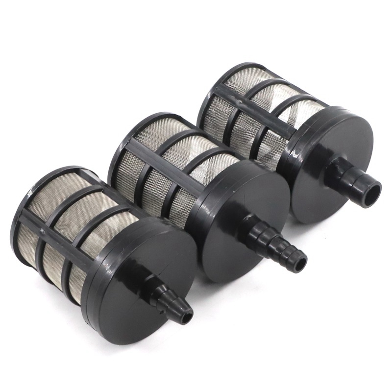 1Pcs/3Pcs 8~14mm Hose Pipe Filter Aquarium Fish Tank Stainless Steel Filter Mesh Car Wash Sprayer Pump Filter Suction Screen