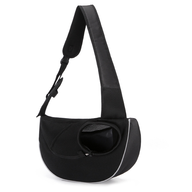 Halloween New pet shoulder bag, cat and dog travel backpack, portable crossbody bag, breathable mesh pet backpack, cat bag wholesale