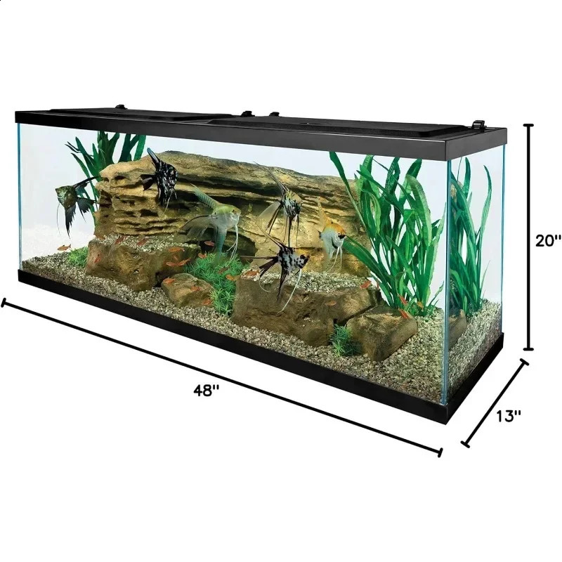 Tetra Glass aquarium fish tank Fish Aquatic Pet Supplies Aquariums aquarium tank Suitable for living room viewing platform 240910