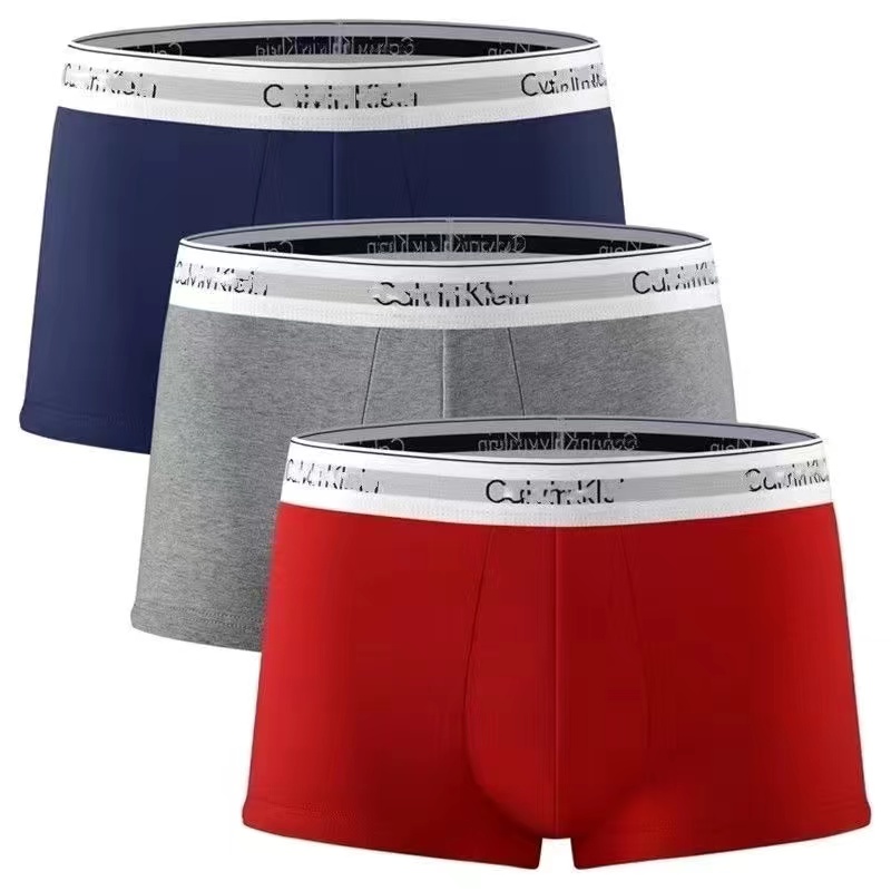 3pcs/ New Fashion Designer Underwear Men's Boxer Shorts Men's Soft Underwear Men's Luxury Brand Comfortable Boxer Shorts Men's Multicolor Boxer Shorts Stripes