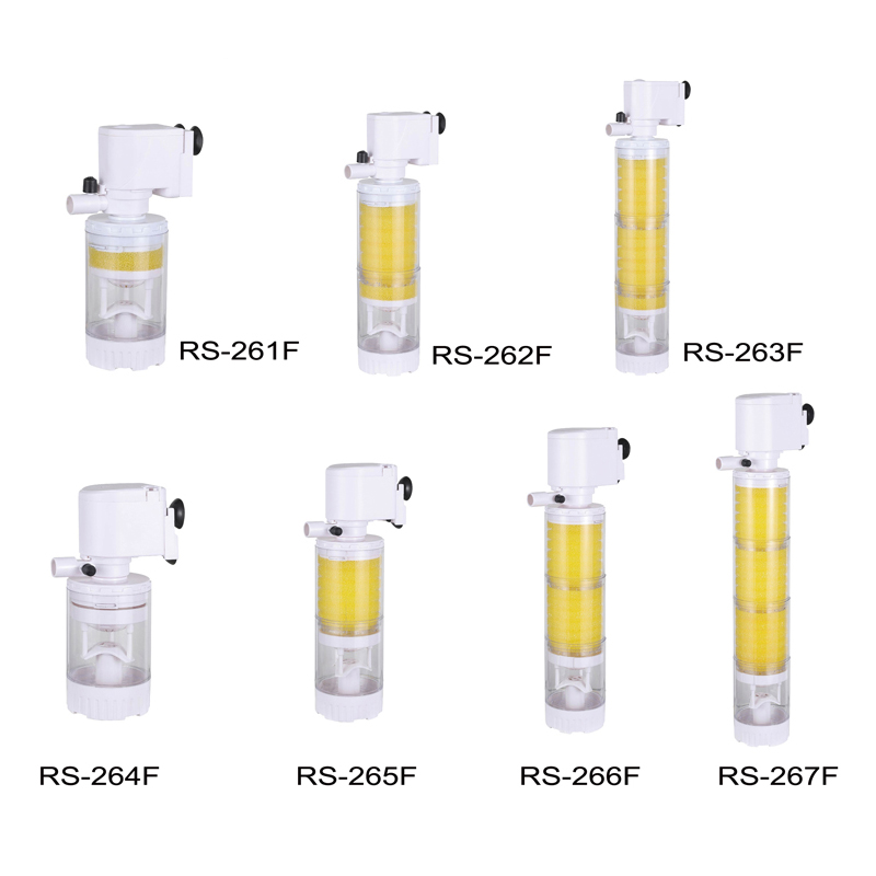 220V 3 in 1 Aquarium Multifunction Filter Pump Oxygen Fish Tank 4 Layers Filter Aquarium Internal Filter Material Air Pump