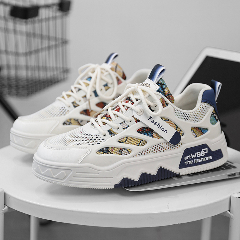 free breathable shipping new 2024 and versatile niche original casual board thick soled non slip sports trendy shoes Lhshoe