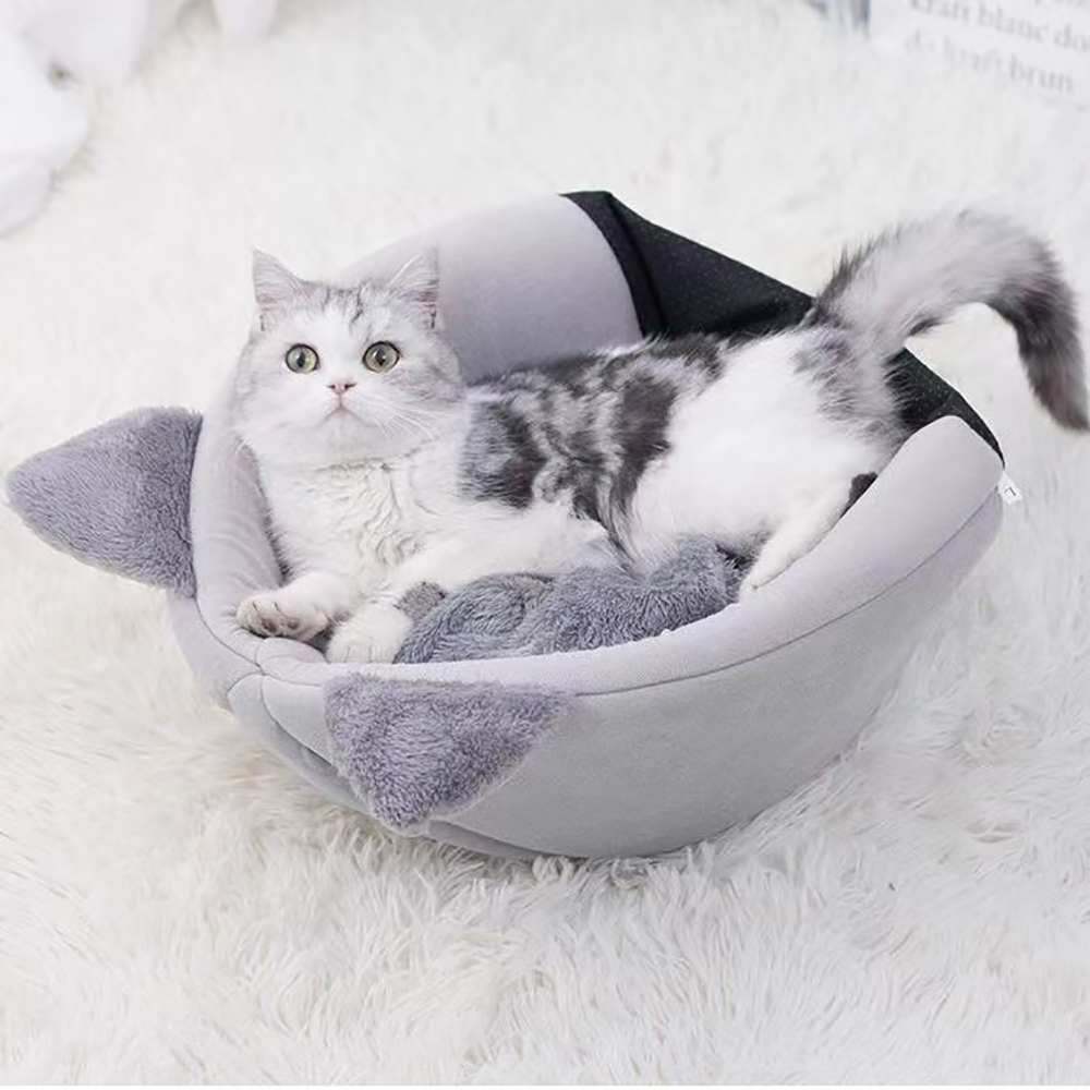Deep Sleep Comfort In Winter Cat Bed Iittle Mat Basket Small Dog House Products Pets Tent Cozy Cave Nest Indoor Cama Gato