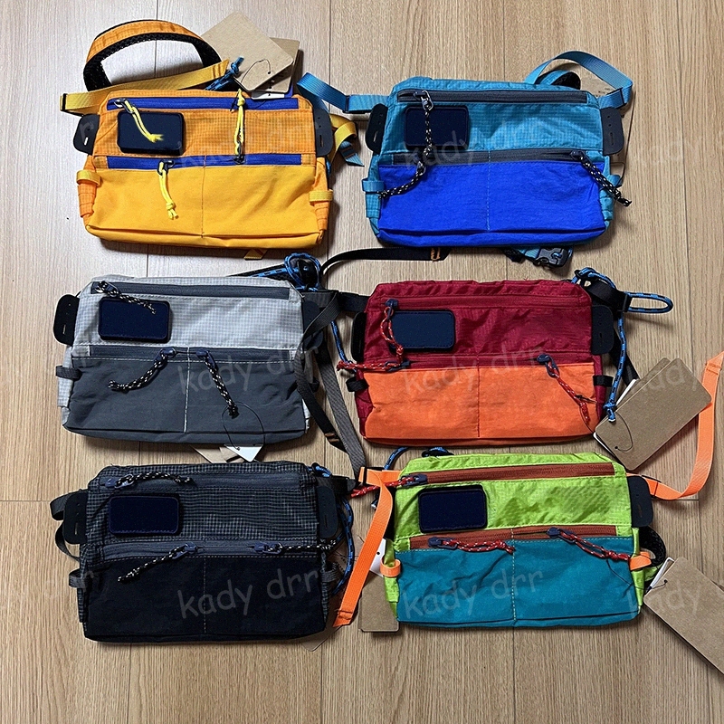 Outdoor Packs Nylon Messenger Women Men Shoulder Bag Zipper Closure Crossbody Purse Handbags TotesXGS#