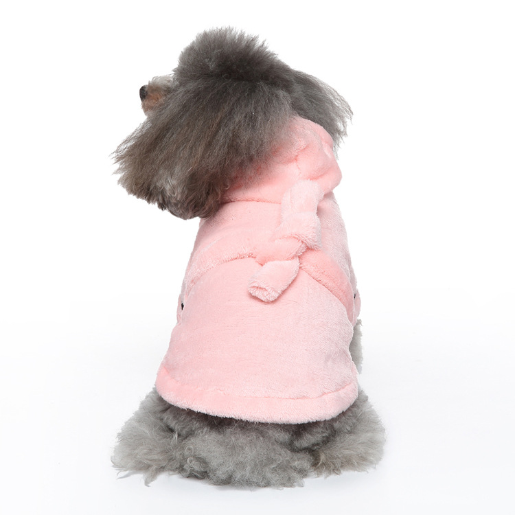 WholesaleHigh quality soft warm blank dog towel dog clothes clothes custom pet bathrobe