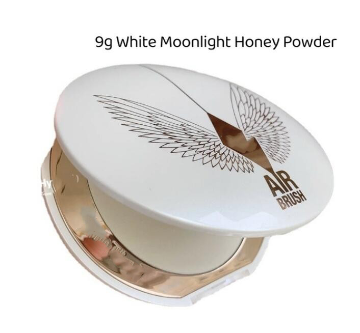 2026 New Air Blush 9g Makeup Face White Moonlight Honey Powder Palette Setting Foundation for Perfecting MICRO MAKEUPs Soft Focus Oil Control Light Co