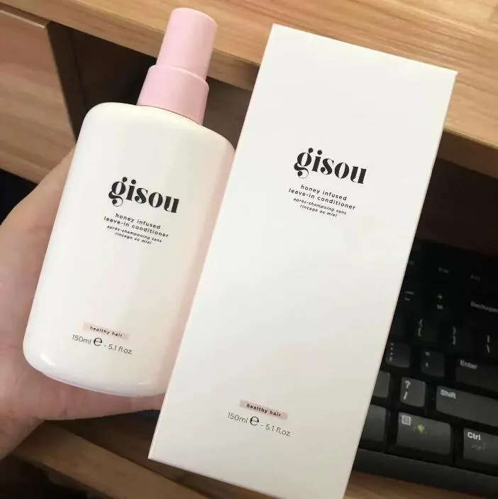 Gisou perfume hair fragrance spray 50ml/100ml moisturizes and softens new wild rosess honey infused leave in conditioner