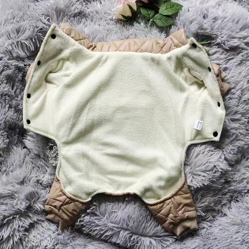 Winter Warm Dog Clothes for Small Medium Dogs Cats Jumpsuit Waterproof Pet Jacket Chihuahua Yorkie Pug Coat Shih Tzu Outfits