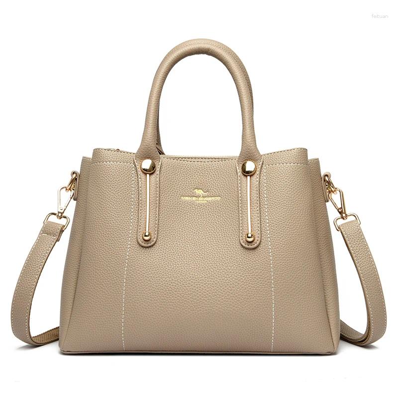 Free Shipping Shoulder Bags Purses And Handbags High Quality Leather Handbag Fashion Shopper For Women 2024 Ladies Tote