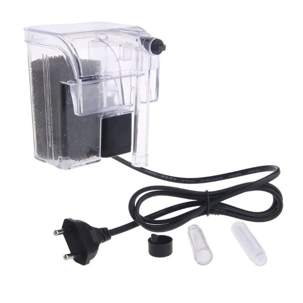 Performance Hang-On The Back Power Filter for Desktop and Betta Aquariums Submersible pump oxygen pump