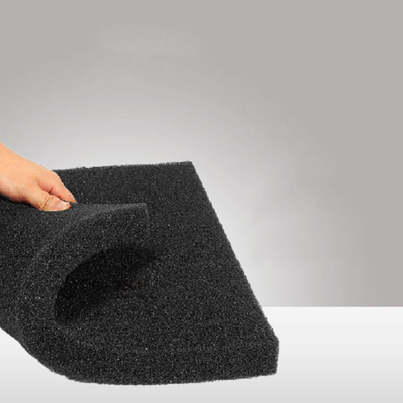 50x50x2cm Black Filtration Foam Aquarium Fish Tank Biochemical Filter Sponge Pad Skimmer Long Use Time Sponge Supply Tank