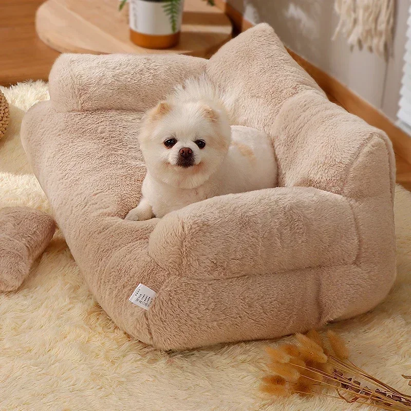 Super Soft Thicken Cat Sofa Bed Pet Sleeping Cushion Detachable Dog Bed Kennel Puppy Sleeping Bed Dog House 강아지 원목침대 Hamac Lapin