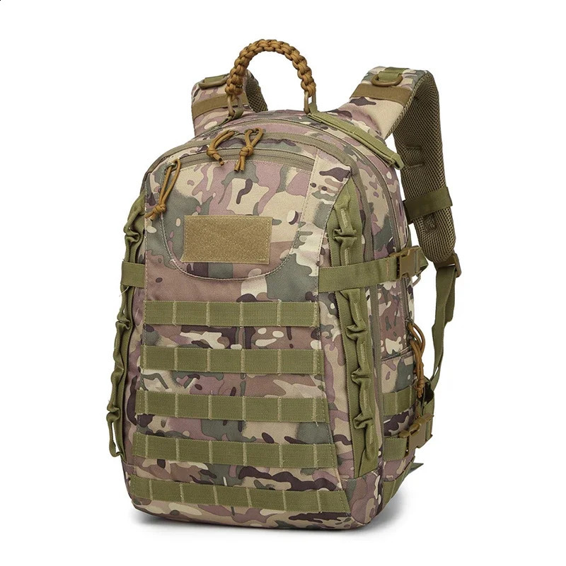 Mens Military Tactical Backpack Outdoor Waterproof Camping Hunting Hiking Sports Bag Soft Back Large Capacity Military Molle Rucksack 241008
