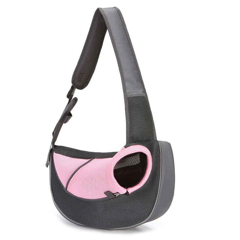 Halloween New pet shoulder bag, cat and dog travel backpack, portable crossbody bag, breathable mesh pet backpack, cat bag wholesale