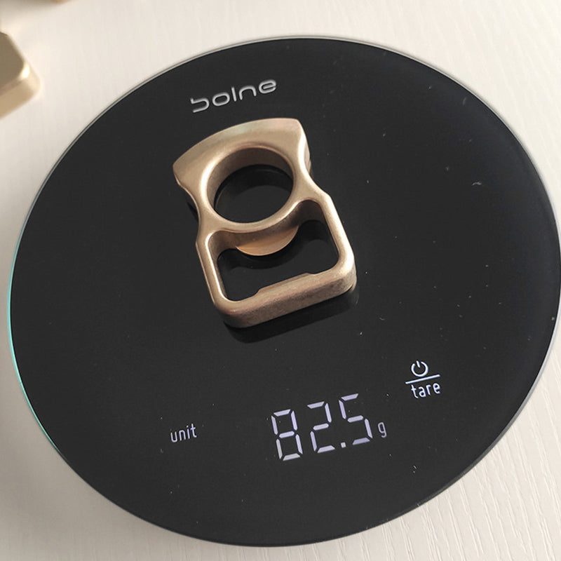 Brass Knuckles Bottle Opener: Mini Single Finger Tool for Easy Opening