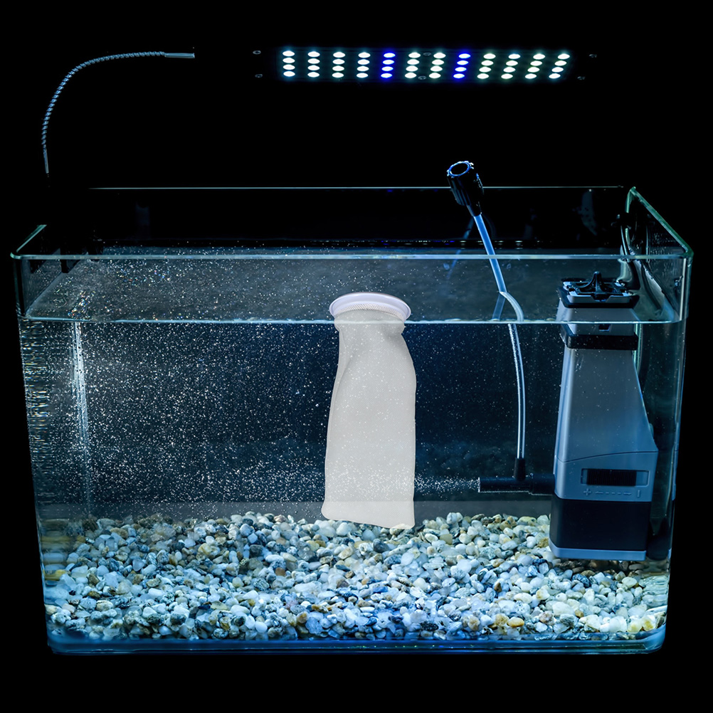 4 Pcs Sponge Fish Tank Filter Bag Foam Cleaner Air Pump for Aquarium Cotton Submersible Water