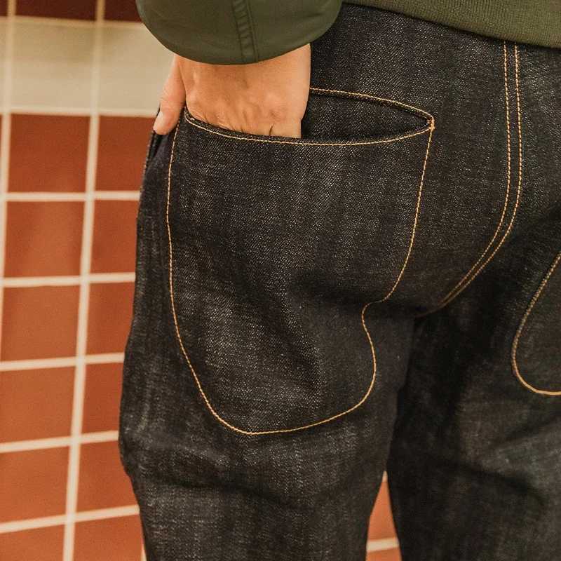 Red Tornado 18oz Selvedge Denim Jeans Loose Straight Fit Heavyweight Raw Denim Pants M240912