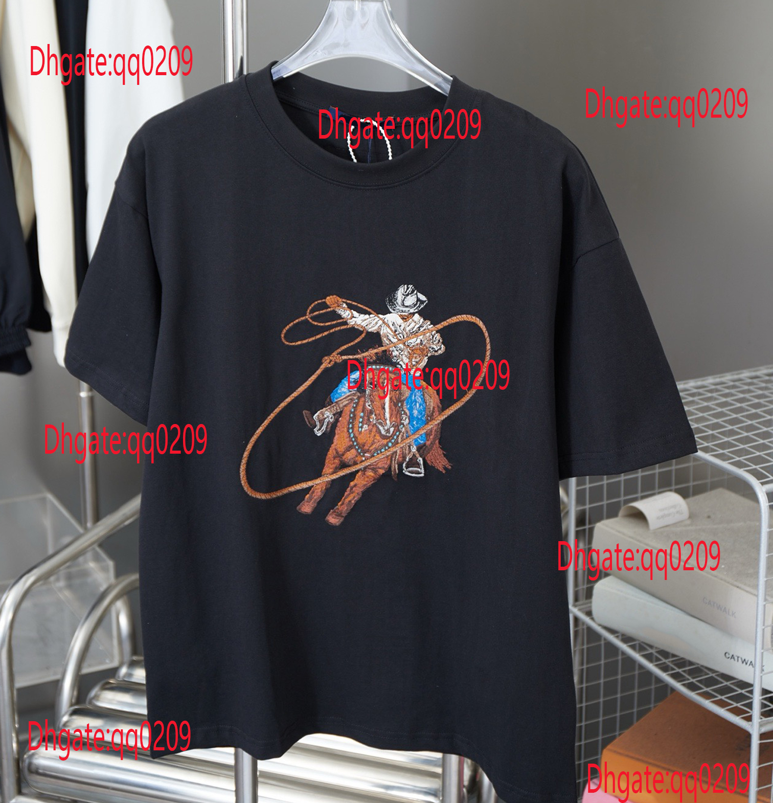 Men's Plus Tees & Polos letter knitted sweater in autumn / winter 2024 knitting machine e Custom detail crew neck cotton df2rf