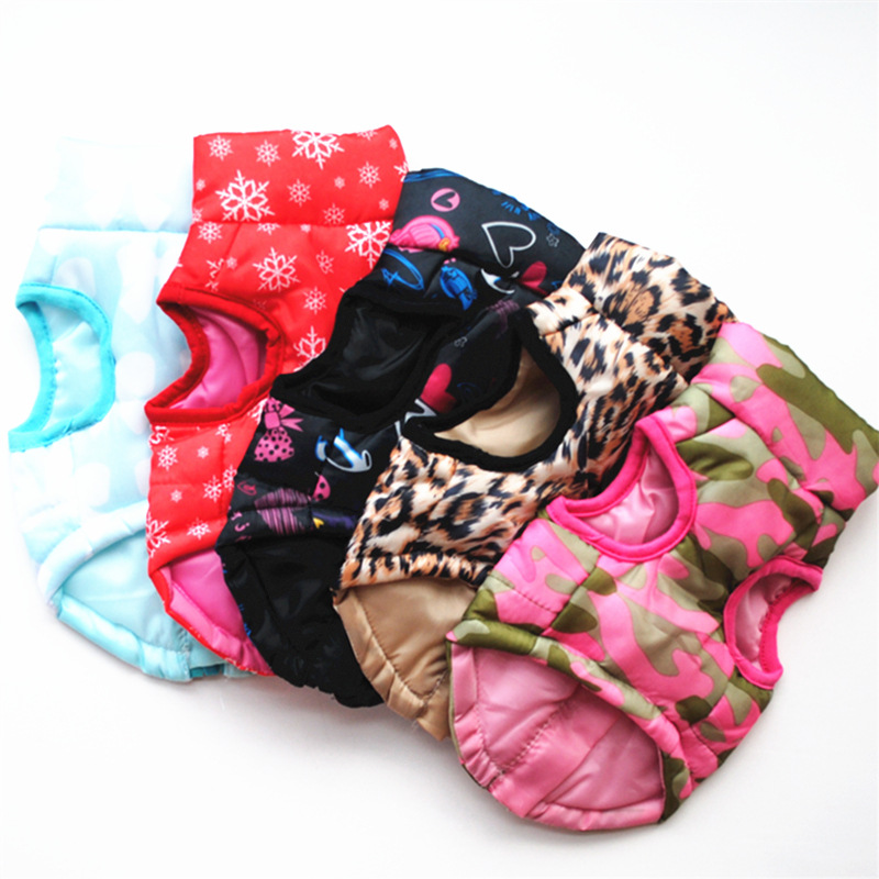 Warm Dog Clothes for Small Dog Windproof Winter Pet Dog Coat Jacket Padded Clothes Puppy Outfit Vest Yorkie Chihuahua Clothing