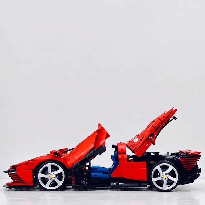 Blocks NEW IN STOCK 3778Pcs Daytonae Sp3 Car Building Blocks Supercar Model Bricks Toys for Kids Adult Birthday Gift Compatible 42143 Y240912ZA15