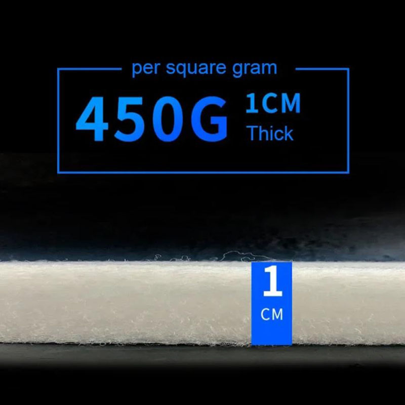 50x50x1cm Thick Aquarium Filter Super Thick Biochemical Filter Cotton Sponge for Aquarium Fish Tank Bio Cotton Foam Skimmer