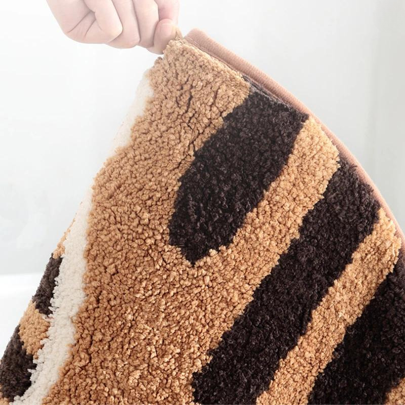 Carpets Animal-shaped for Living Room Household Absorbent Non-slip Bathroom Mats Bedroom Kitchen Rug Decoracion