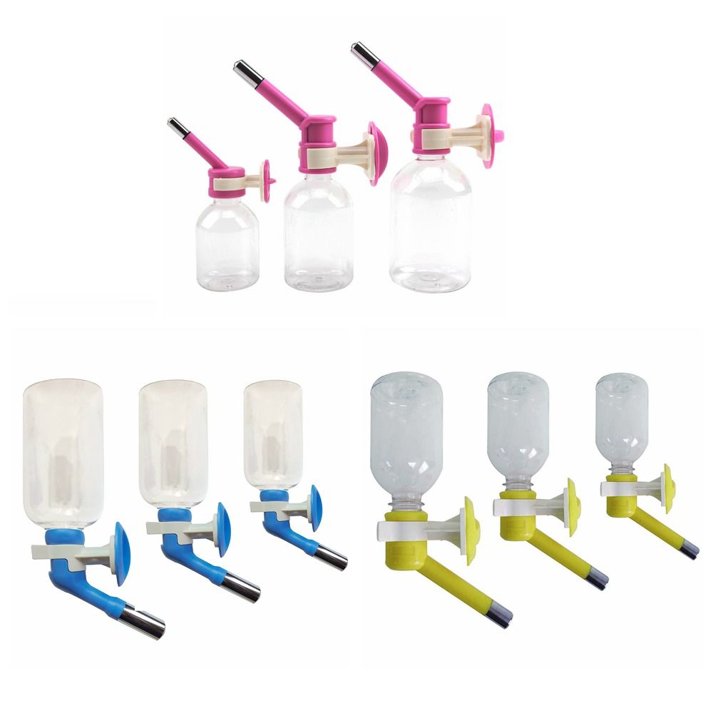 Pet Water Feeder Bottle No-Drip Dog Water Dispenser Dog Kennel Cage Water Dispenser Cat Water Drinker Kettle