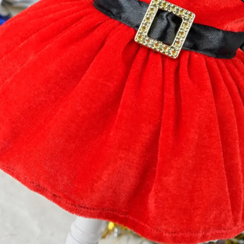 Dog Dresses For Small Dogs Clothes Summer Christmas Cosplay Cat Pet Fancy Princess Puppy Dress Bichon Spitz