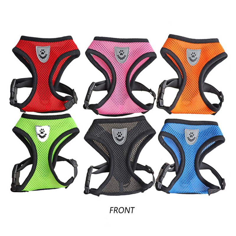 Dog Harness Cat Harness Dogs Leashs Training Soft Mesh Chest Strap Supplies Adjustable Outdoor Walking Cat Lead For Dog And Cats