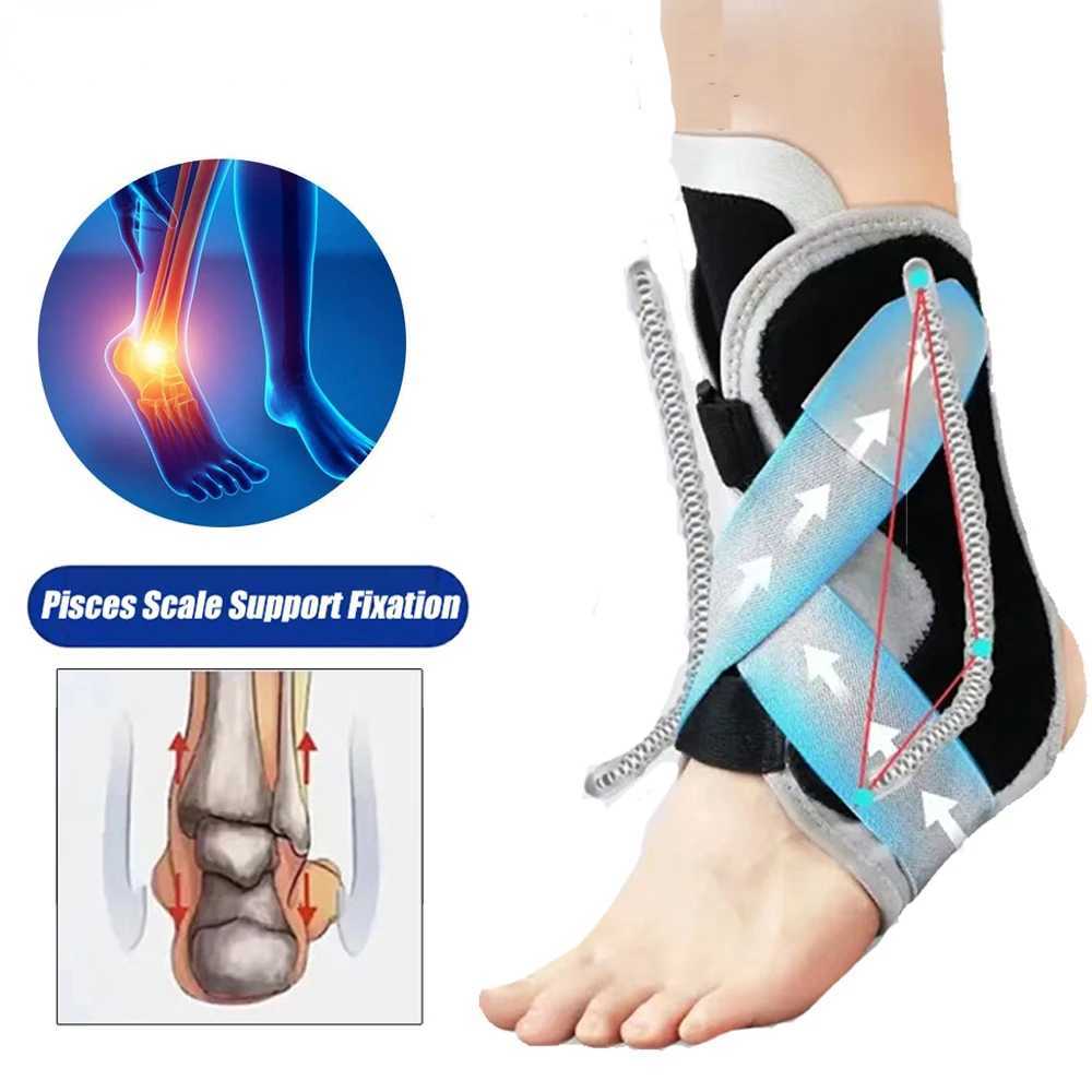 Ankle Support Strap Sports Foot Support Sprain Ankle Brace Recovery Adjustable Foot Stabilizer Brace For Fractured Foot Heel Y240913