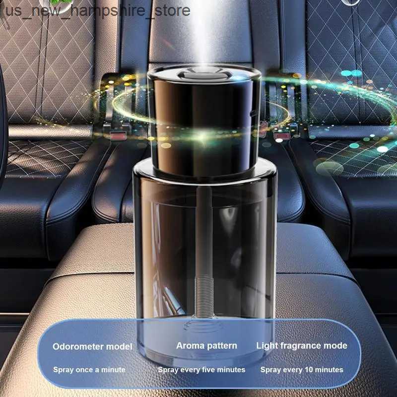 Car Air Freshener Smart Car Air Freshener Diffuser 5 Adjustable Modes 50ml Car Perfume Diffuser Long-lasting Fragrance USB Powered Oil DiffuserL240910