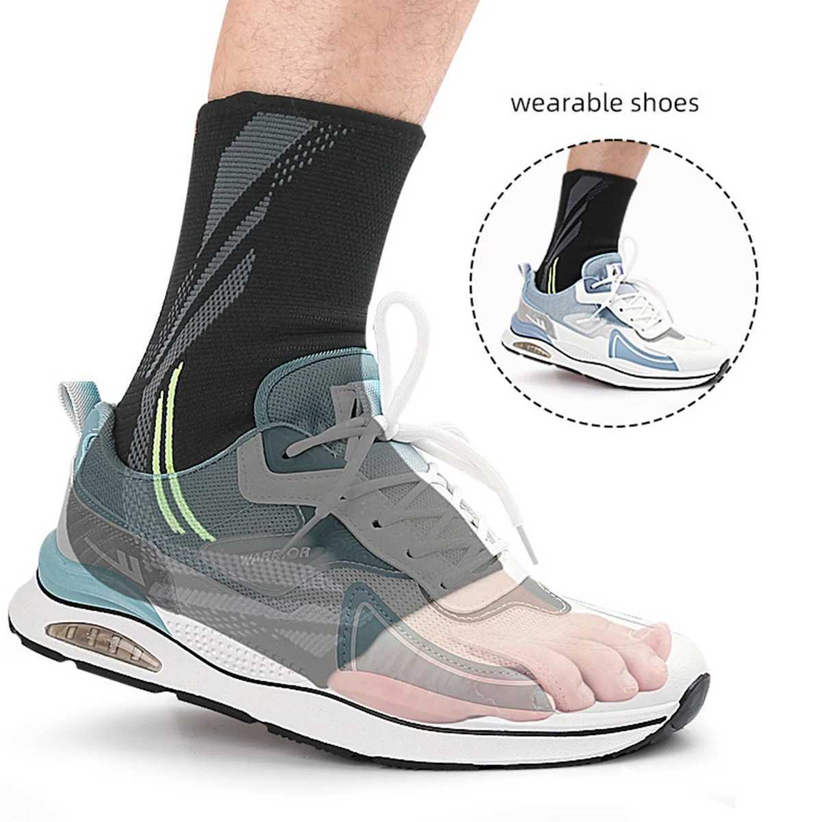 New Casual Fitness Elastic Protection Ankle Nylon Support Brace Ankle Support Wrap For Men Women Y240913