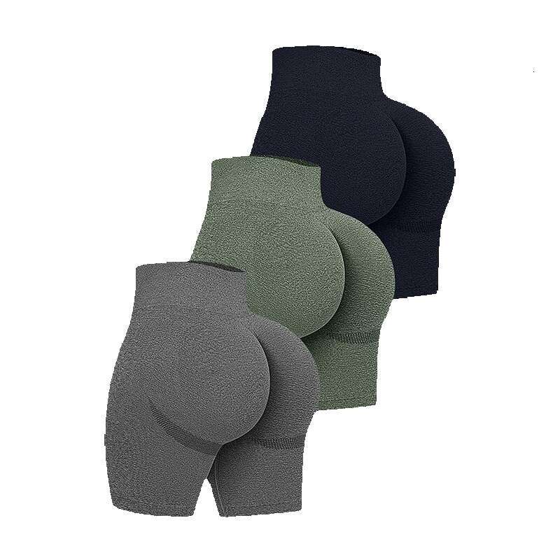 Seamless Summer High Waisted Running Cycling Pants Yoga Shorts Sports and Fitness Pants for Women Designer Workout Clothe Yoga Clothes