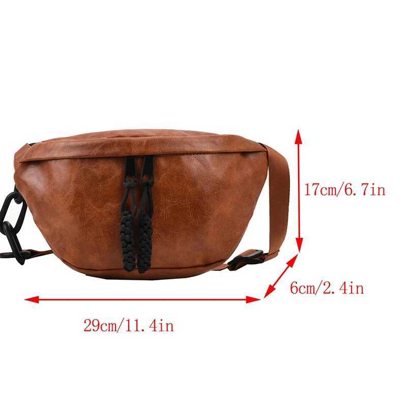 Fashion Soft Leather Waist Bag Ladies Fanny Pack High quality Shoulder Belt Purse Bags Fashion Designer Crossbody Chest Bags Z240912