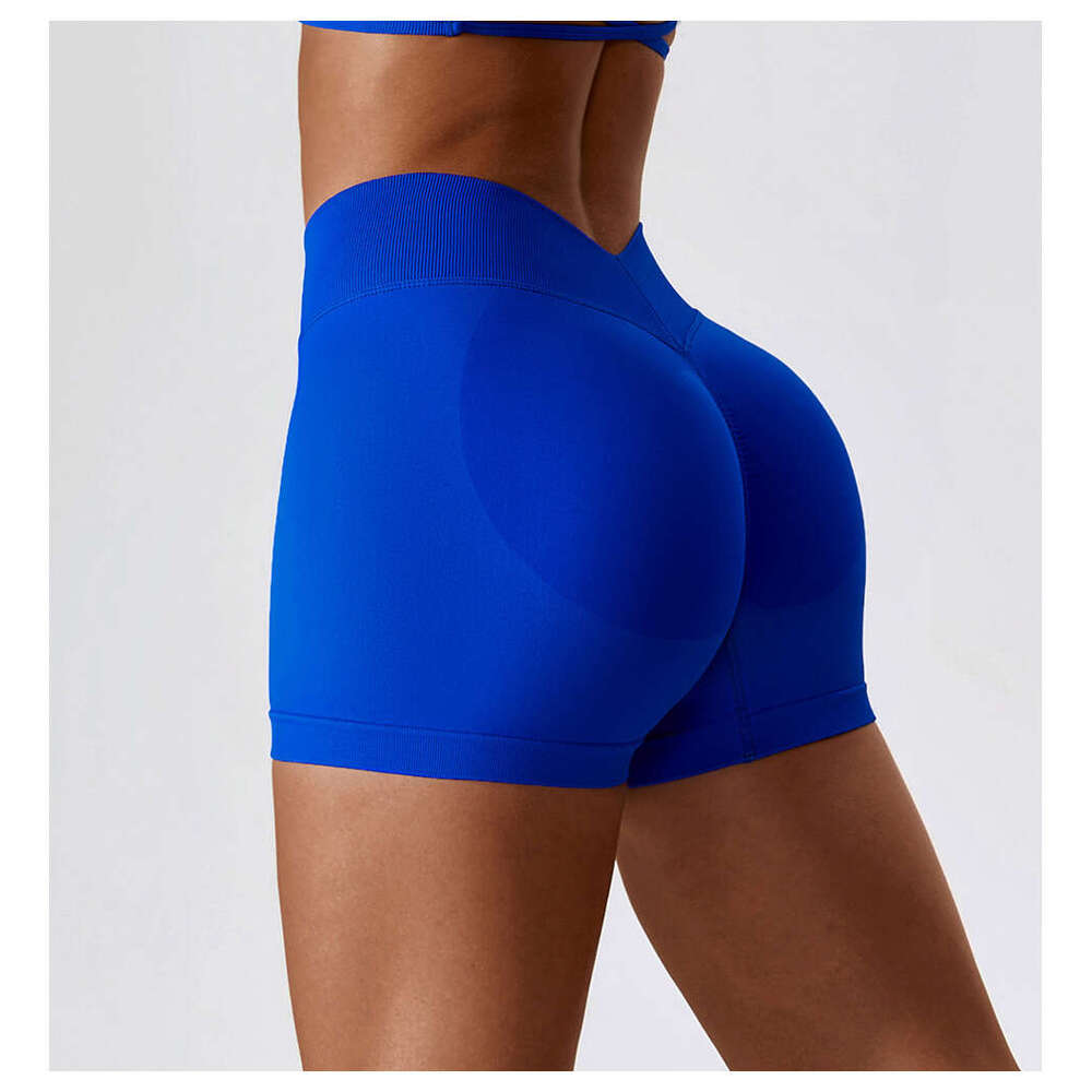 Zechuang Seamless High Waist Yoga with Tight Abdomen and Hip Lifting Fitness Pants for Outwear Running Sports Shorts 7137 Yoga Clothes Woman Workout C