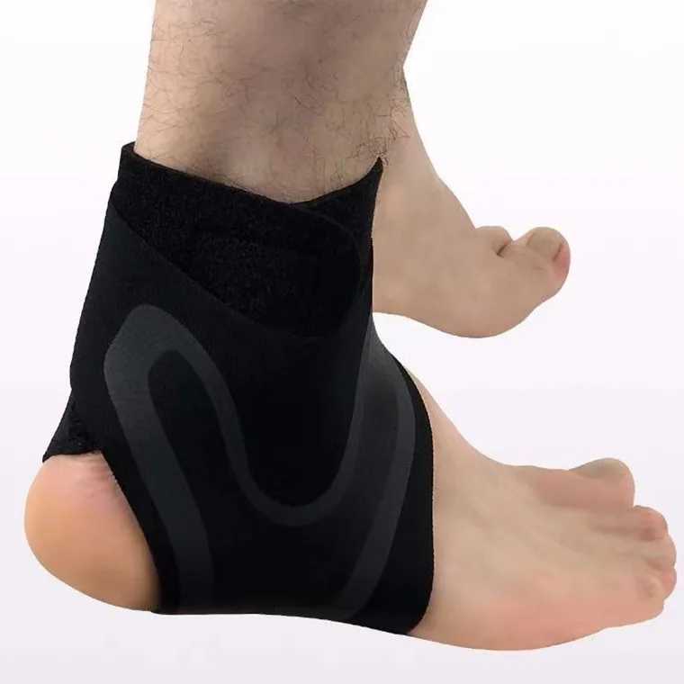 1PC Fitness Sports Ankle Brace Adjustable Compression Ankle Support Tendon Pain Relief Strap Foot Sprain Injury Wrap Accessories Y240913